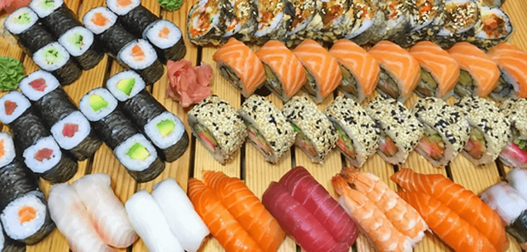 Namíchané sushi sety 25 ks