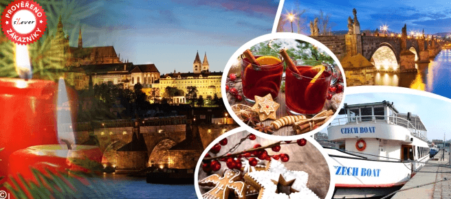 Adventní plavba po Vltavě