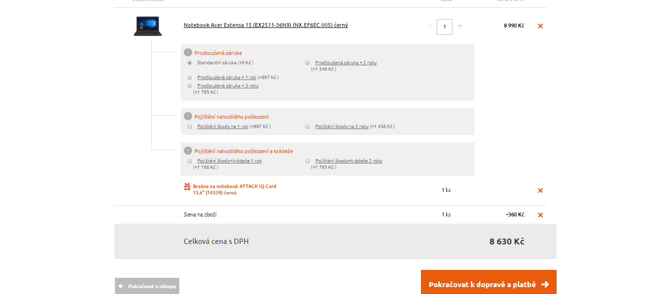 Acer, i3, 1,7GHz, 4GB RAM, 15,6"