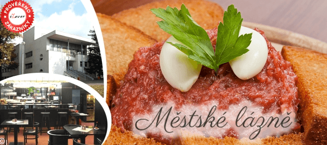 500g tatarského bifteku + 10 topinek