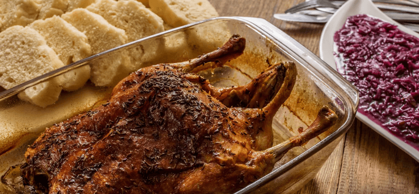 Svatomartinské menu - 4kg husička - pro 4