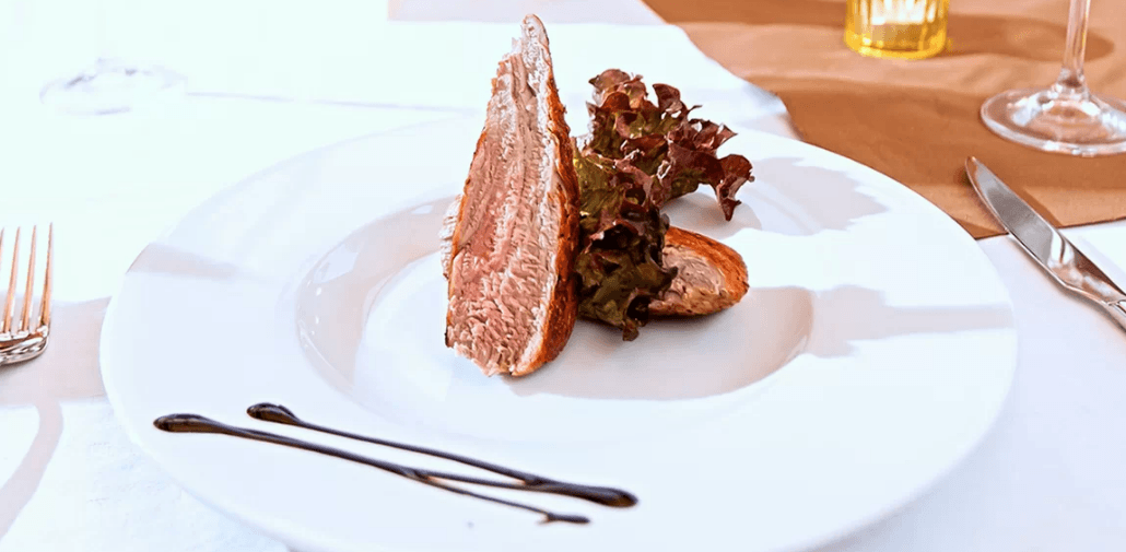 Panenka s pečenými brambůrky