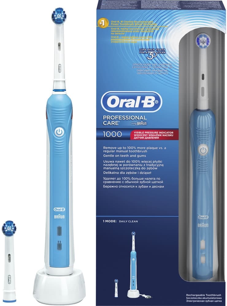 El. zubní kartáček Oral-B PRO 1000 