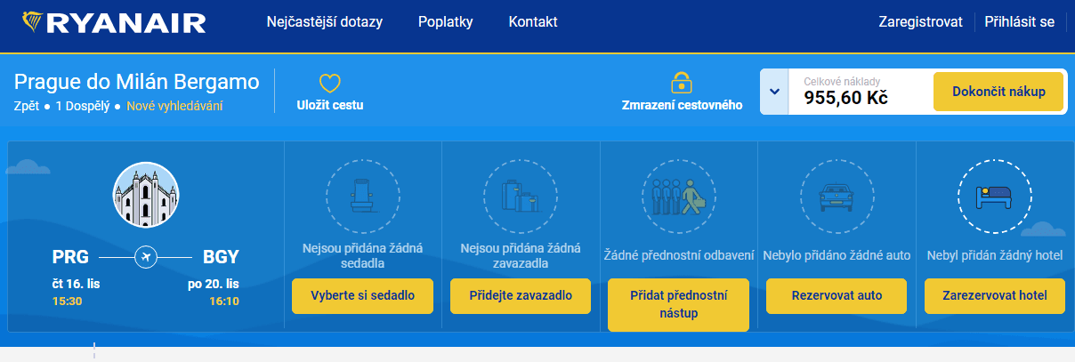Velký výprodej letenek