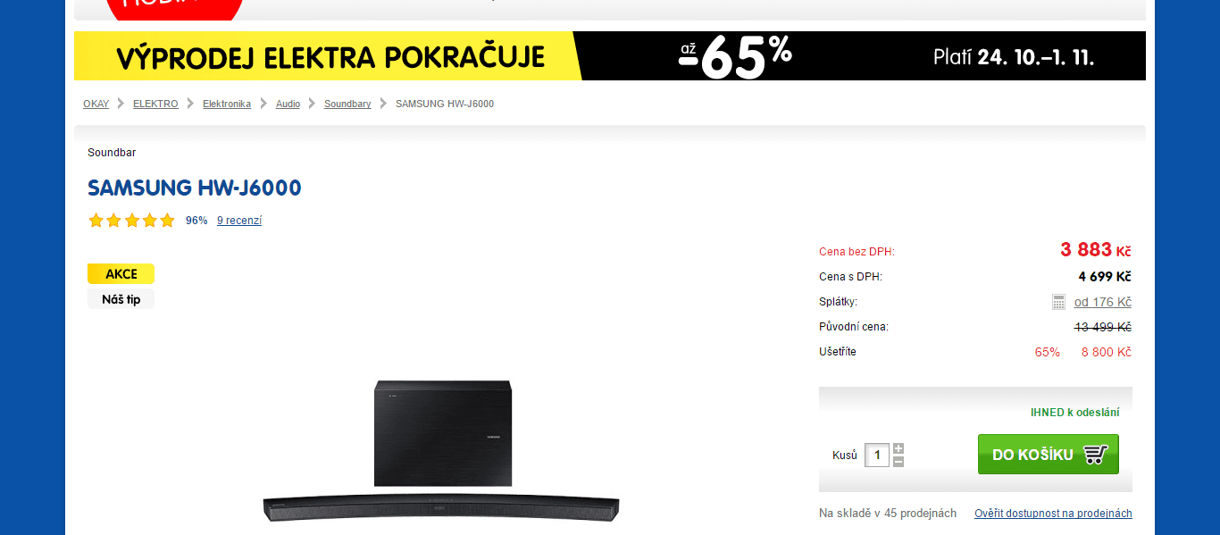 Soundbar Samsung HW-J6000