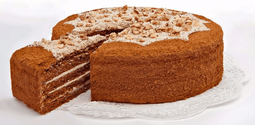1600g lahodný medový dort 