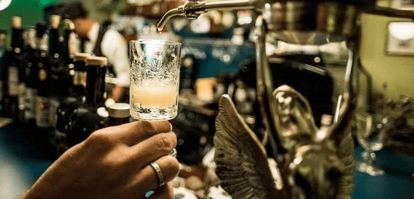 Degustace značkových absintů