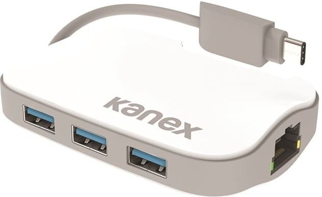 USB hub KANEX USB-C 3-port + ethernet