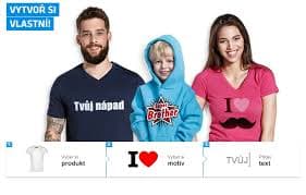 Sleva 30% na vámi vytvořená trička