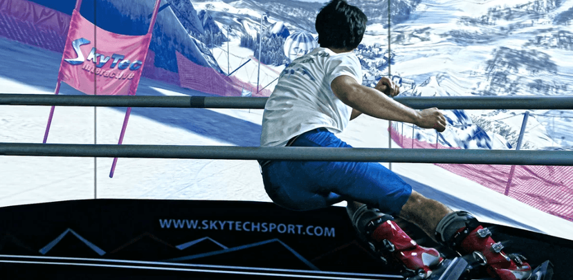 2 lekce carvingu na trenažéru Skytec Interactiv