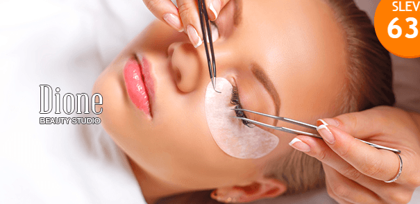 Prodloužení řas zn. Violet Lashes