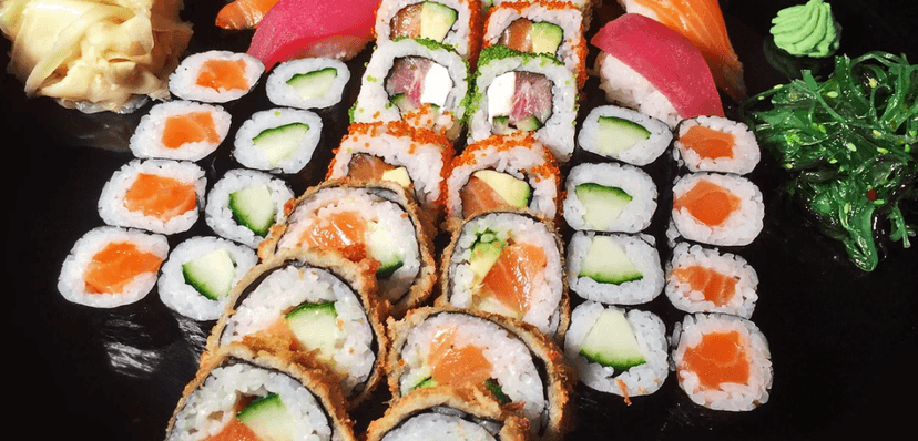 Parádní sushi set s 40 ks