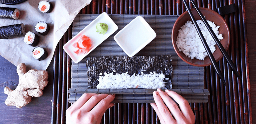 Kurz sushi a japonské kuchyně
