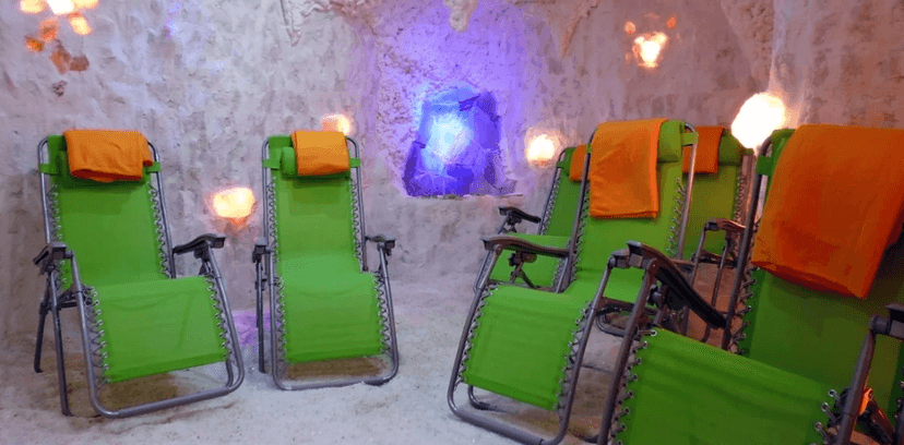 50minutová relaxace v solné jeskyni