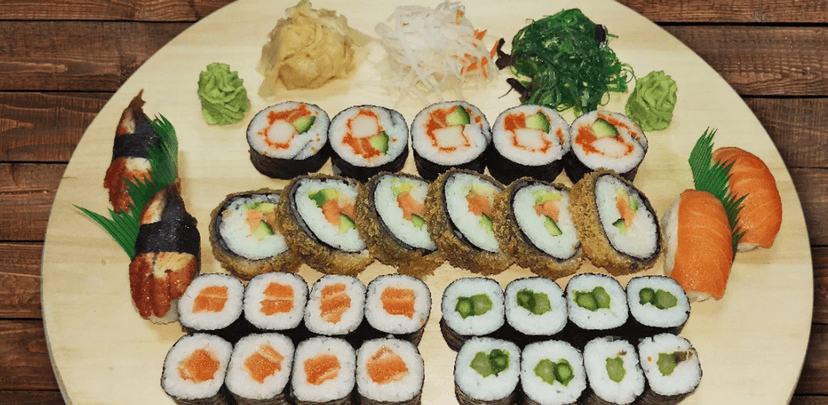 31 kousků čerstvého sushi
