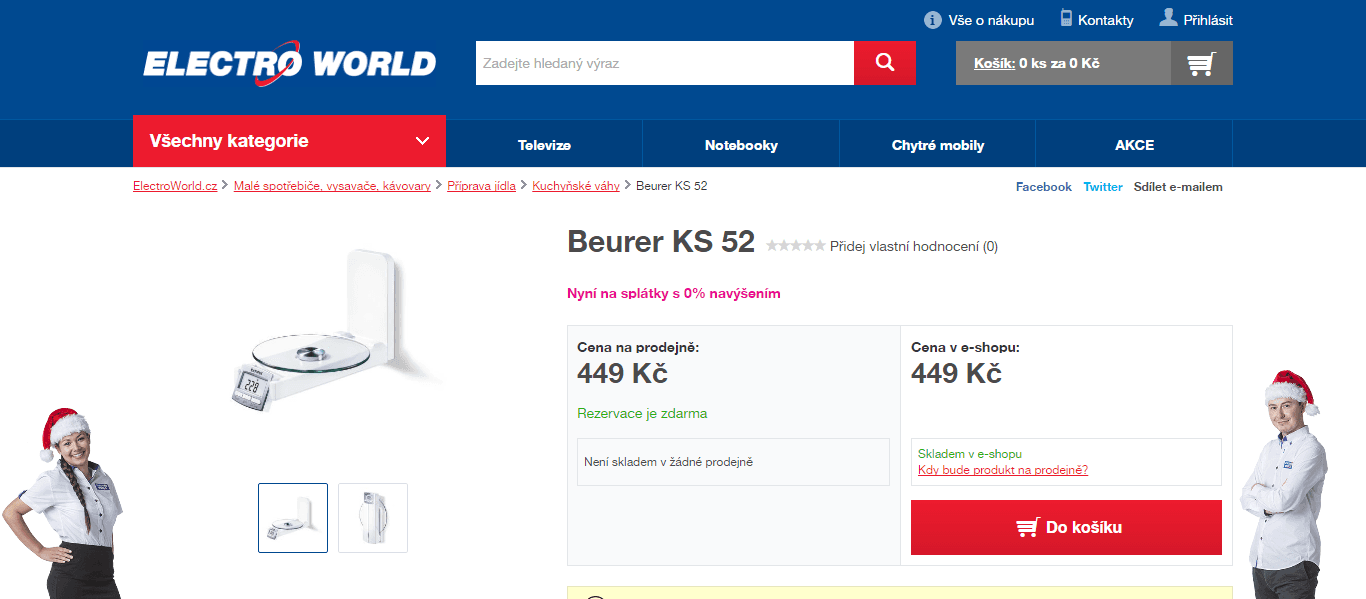 Kuchyňská váha na zeď, skládací, Beurer