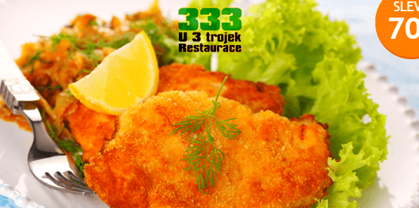 800g řízků,vepřové a kuřecí + příloha