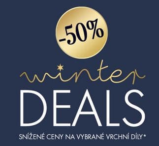 Sleva 50% na vybrané vrchní díly
