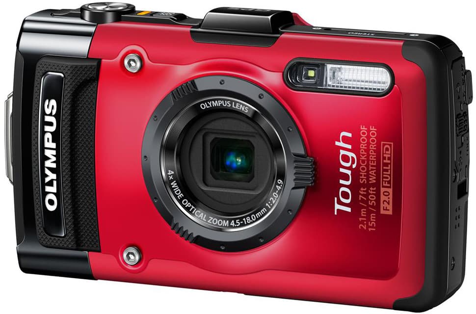 Olympus TG-2 červený, 12MPx