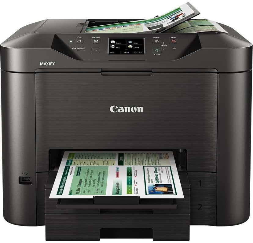 Multifunkce inkoust, barva Canon, Wifi