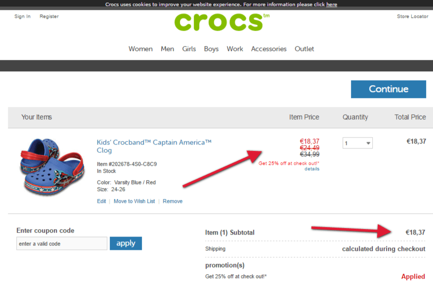 Sleva 25% na nejoblíbenější Crocs