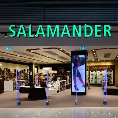 Sleva 25% do obchodů Salamander 