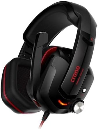 Herní sluchátka Crono, USB, vibrace, surround