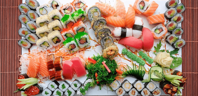 Exkluzivní sushi menu s 26 kousky