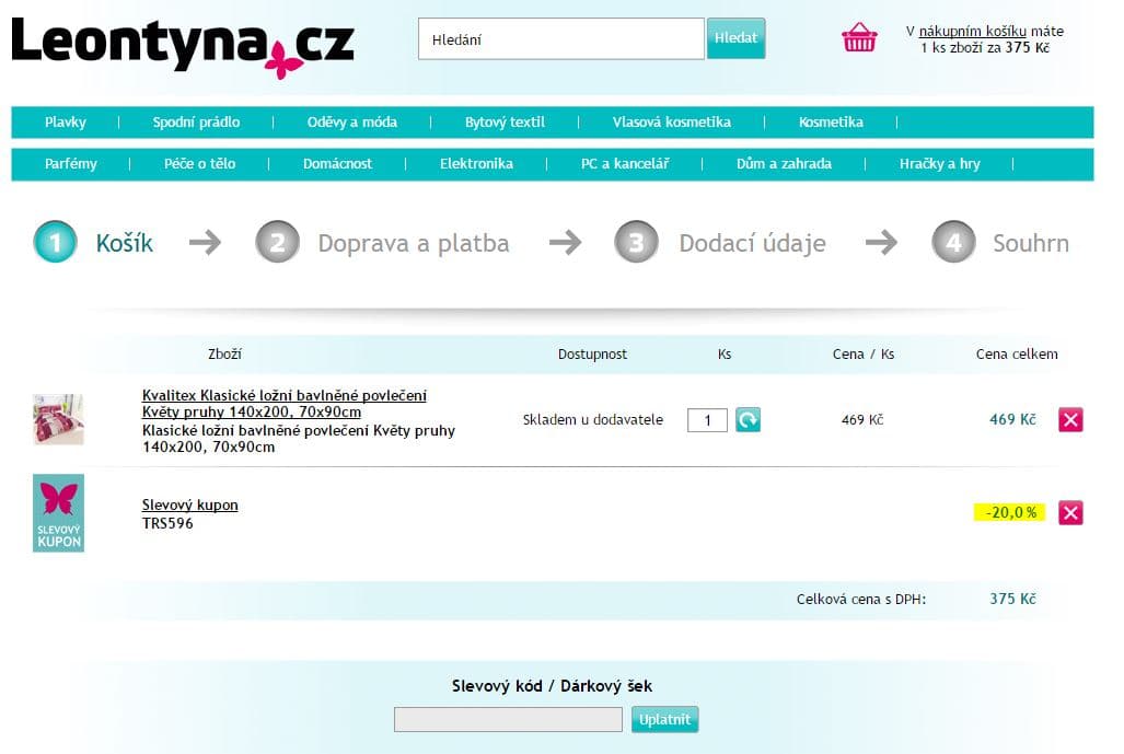 Výhodné nakupování se slevovými kódy 