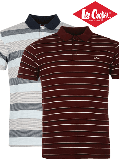 2x Polokošile Lee Cooper 