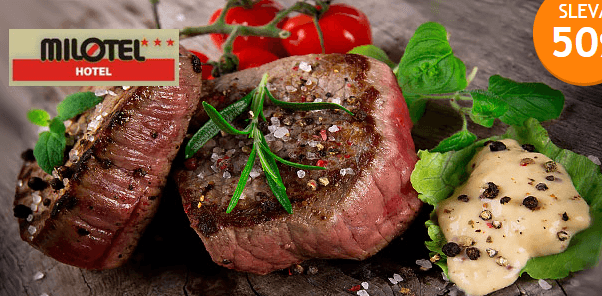 2x 200g steak dle výběru z 5ti druhů