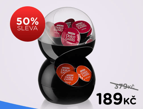 Dolce-gusto - sleva 50% na vybrané doplňky