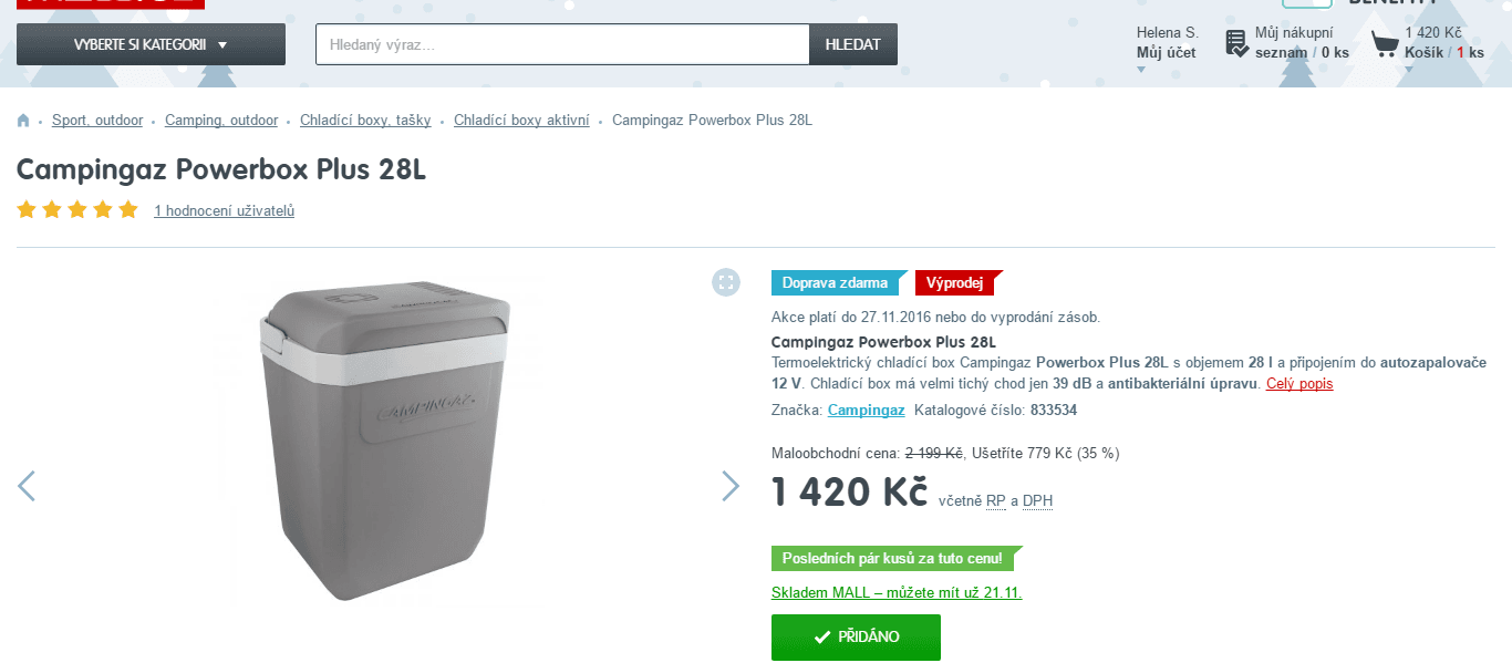 Lednice do auta Campingaz Powerbox Plus 28L
