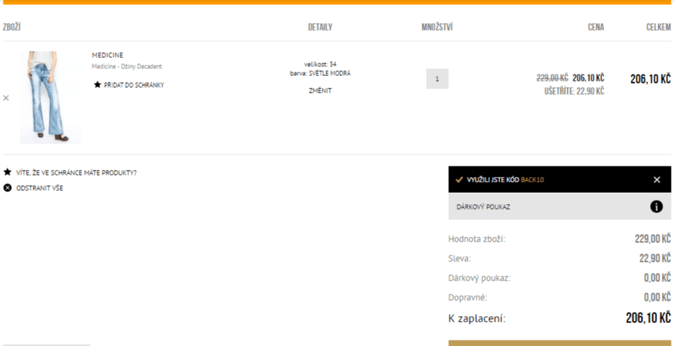 Výprodej módy - Black Friday