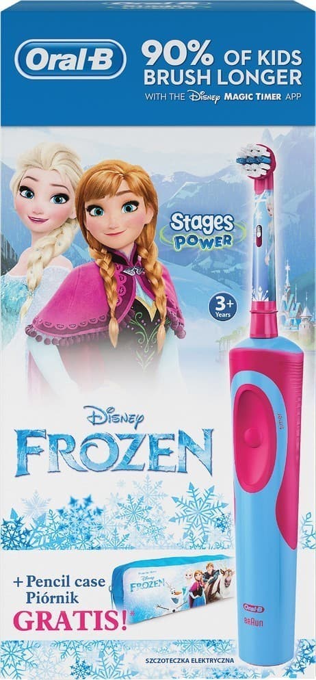 Dětský el. kartáček + penál Oral-B Vitality Frozen