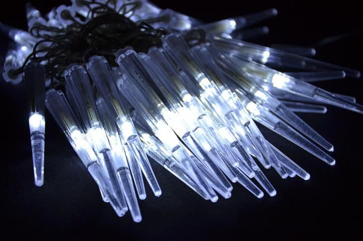 Vánoční osvětlení - rampouchy - 60 LED