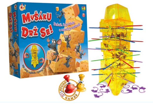Společenská hra Myšáku drž se!