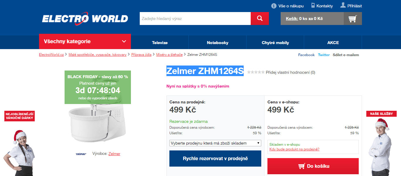 Zelmer, šlehá, míchá, pasíruje