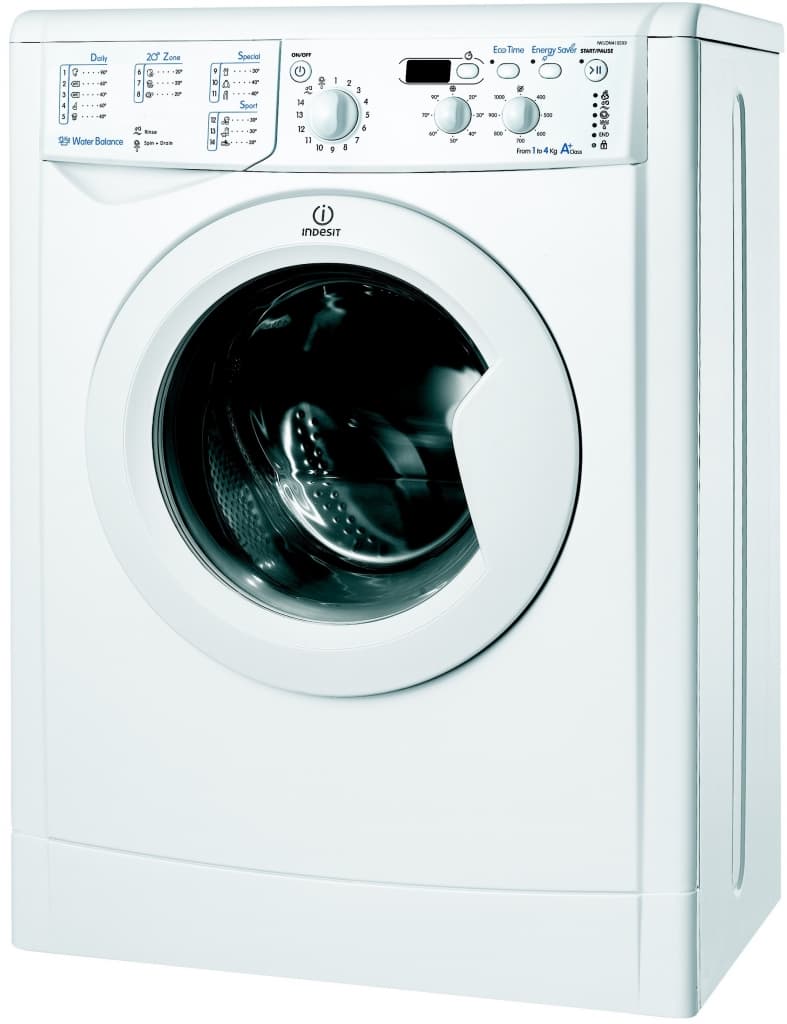 Pračka Indesit, 4kg, 1000 ot., 33 cm