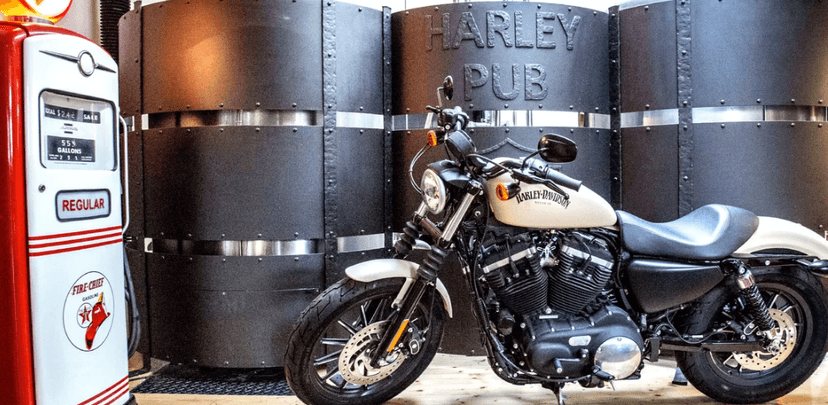 Vstup do muzea Harley-Davidson