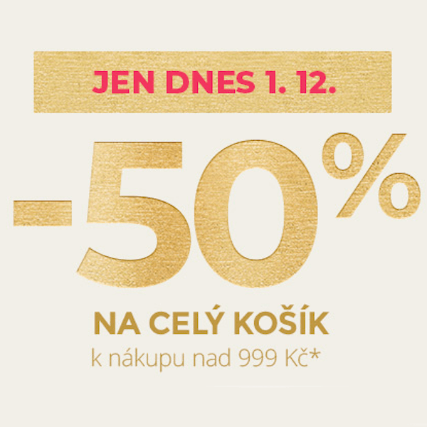 Yves Rocher - sleva 50% na nákup nad 999 Kč