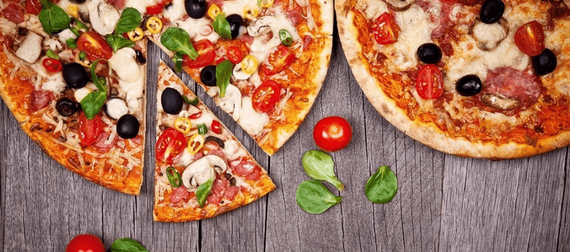 2× 32cm pizza dle výběru