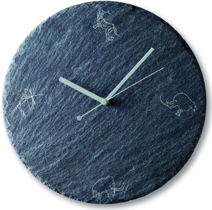 Kamenné hodiny INVOTIS Pleistocene, 30 cm