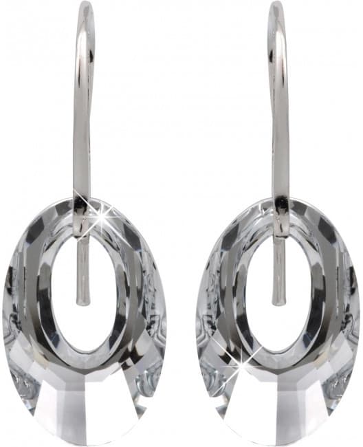 Náušnice Troli Helios, 3,6x1,3cm, Swarovski