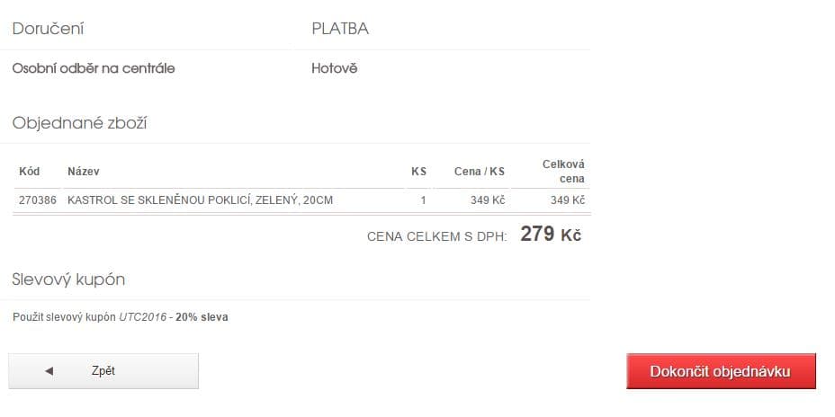 Toro kastrol se skleněnou poklicí 20 cm