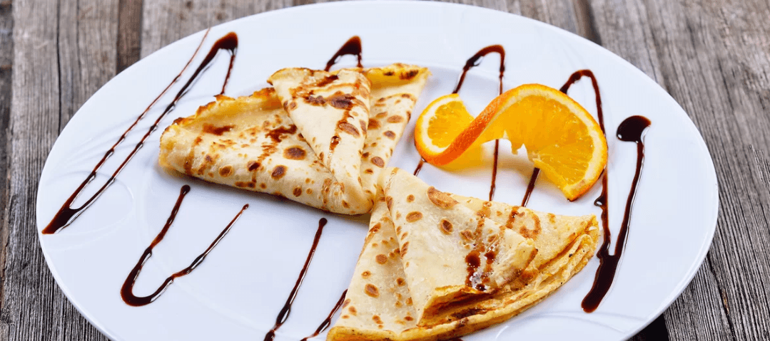 Dvě sladké nebo slané palačinky