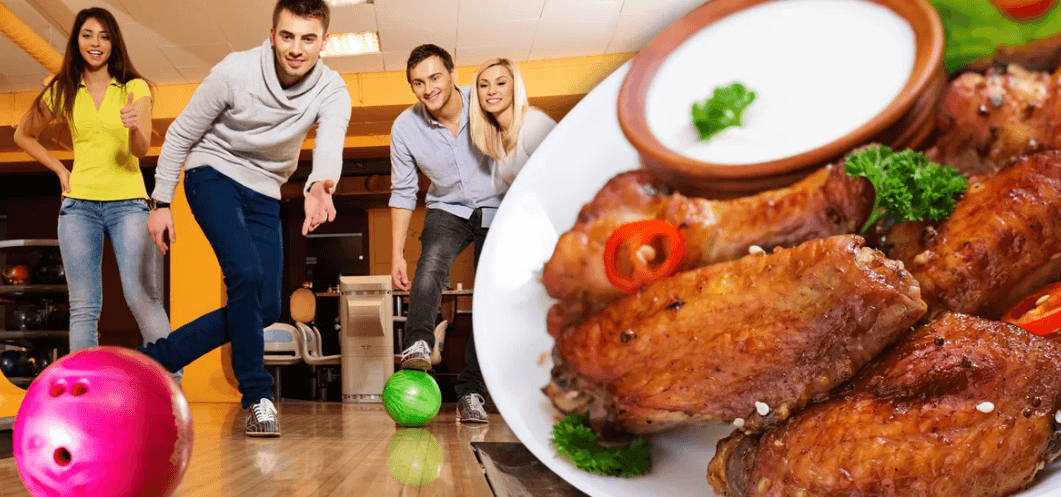 120 min bowlingu a Buffalo Wings