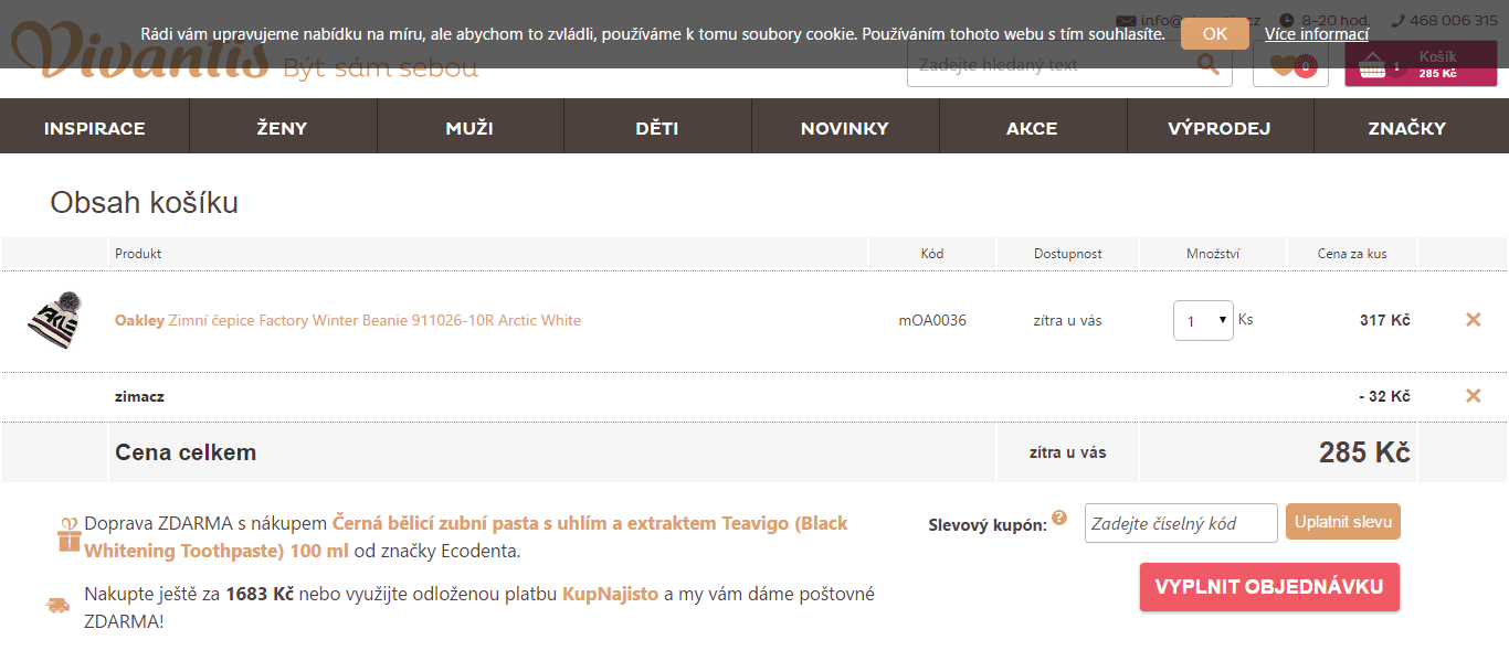 Zimní čepice Oakley