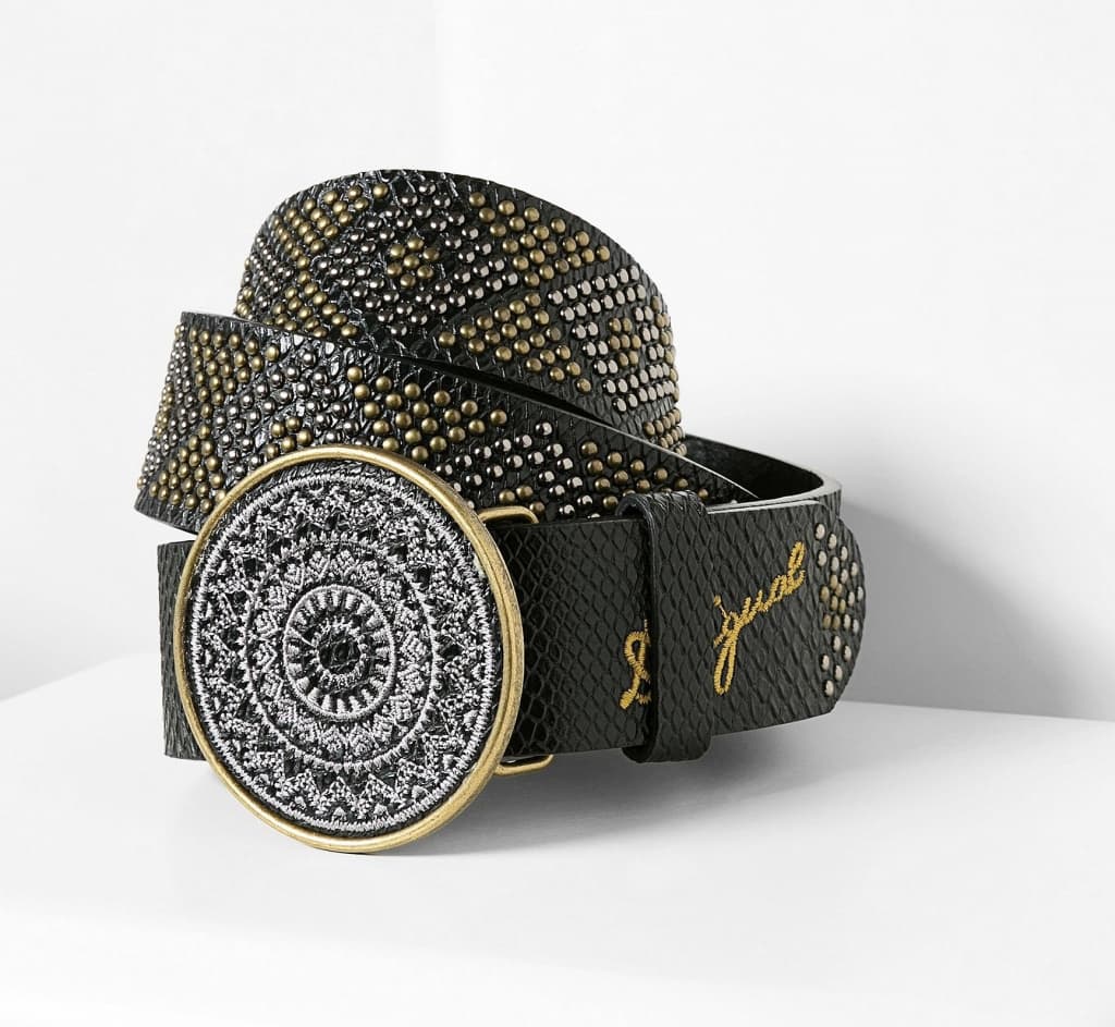 Pásek Desigual Chapon Bordado Crux 