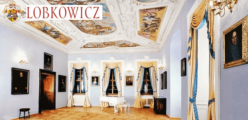 2 vstupenky do Lobkowiczkého paláce